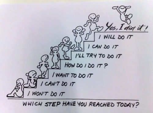 steps, just do it