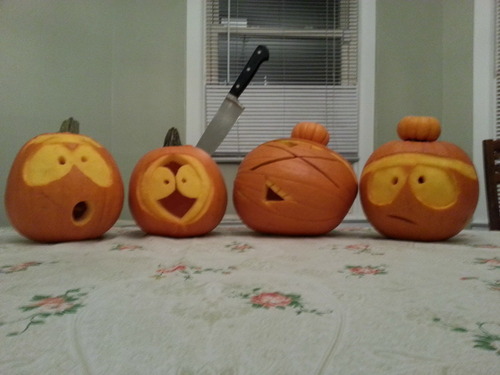 south park, pumpkin carving, halloween
