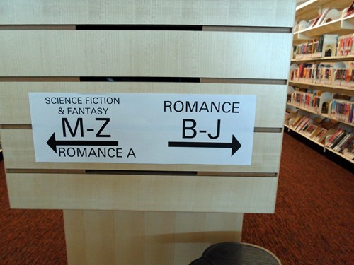 library, bj, romance