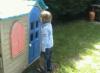 knock knock joke, kid hit with door to playhouse, ouch