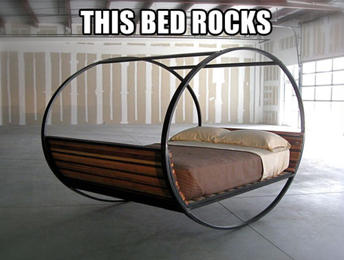 this bed rocks, meme