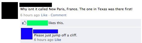facebook, paris, comment, stupid, fail