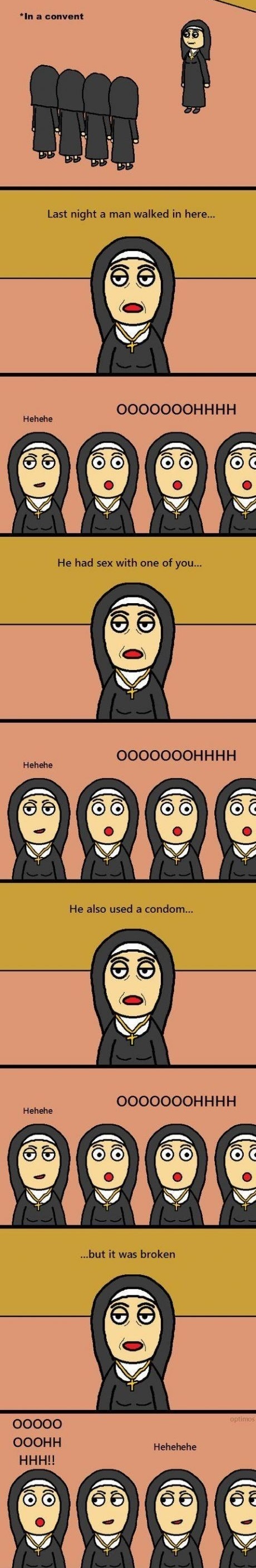 nuns, comic, oooh, hehehe