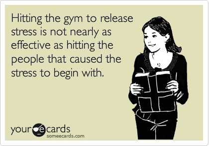 ecard, stress, hitting, gym,
