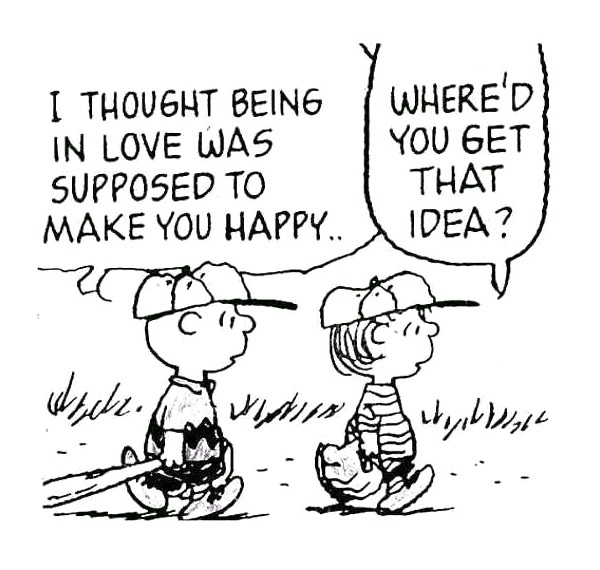 love, happy, peanuts