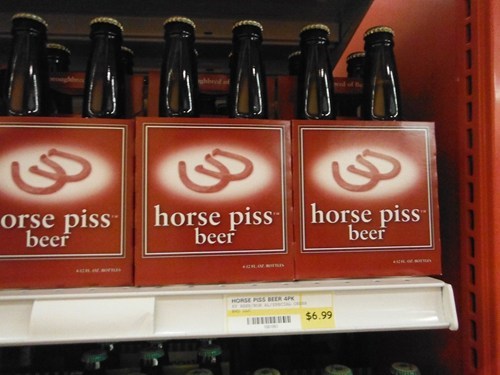 worst, beer name, horse piss