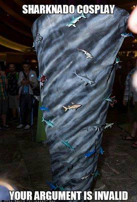sharknado, costume, lol