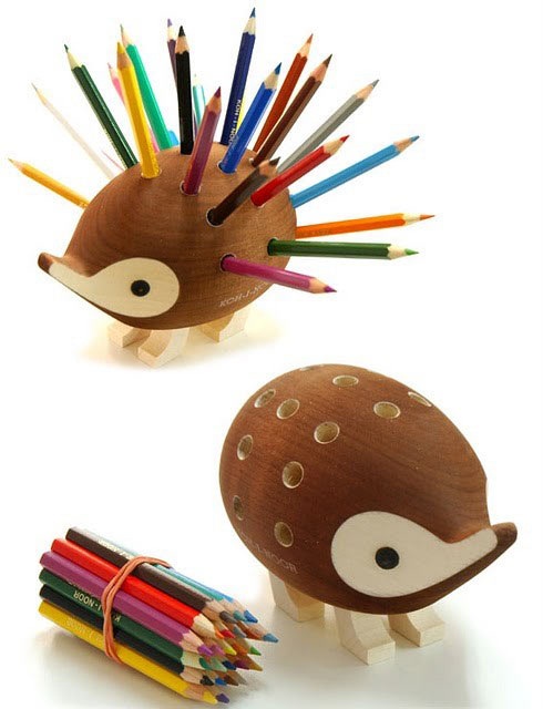 porcupine pencil holder, product, win