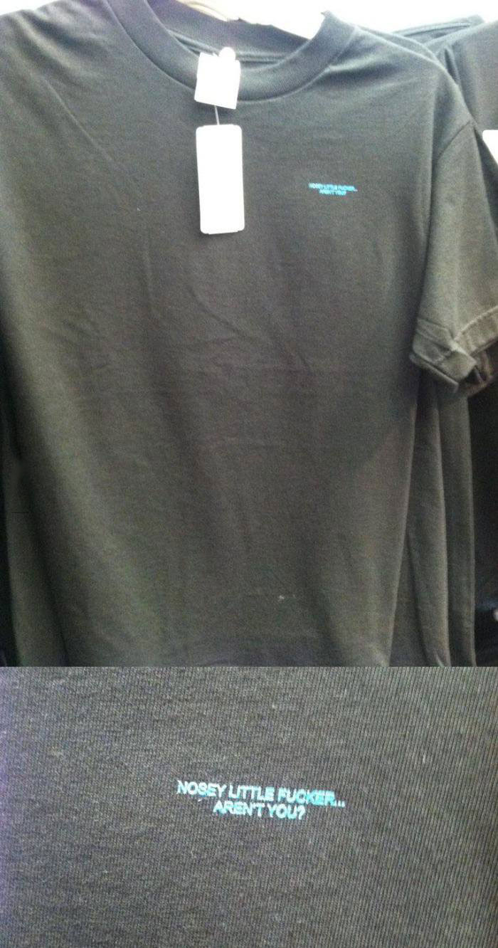 tshirt, lol, nosey little fucker aren't ya
