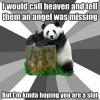 pick up line, panda, lol, heaven, angel, slut