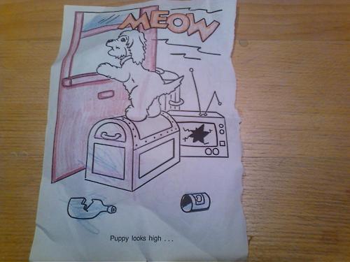 worst coloring book page ever