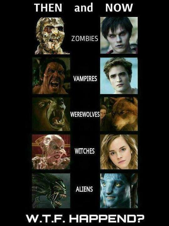then and now, horror, fiction, wtf happened