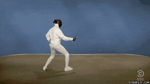 gif, fencing, two handed sword, lol