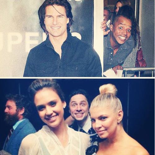 hollywood photobombs, tom cruise, jessica alba