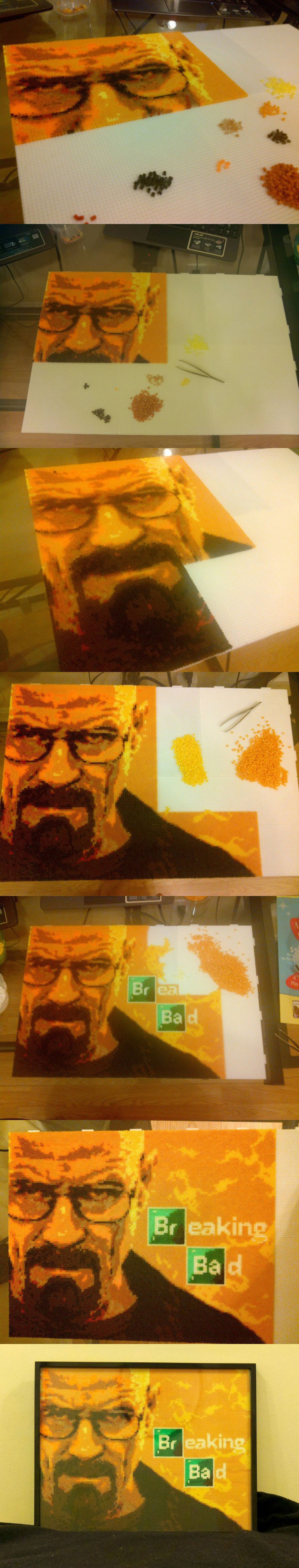 breaking bad, bead art, win