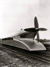 schienenzeppelin - a german high speed train from the 1930s, top speed was 210 kmh (130 mph)