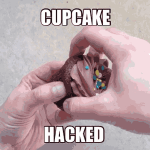 gif, cupcake hacked, life hack, win