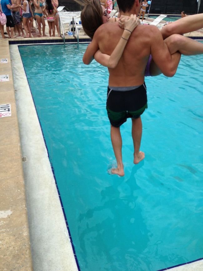timing, water, pool