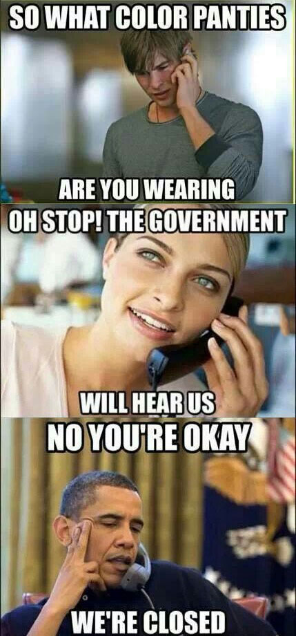 meme, nsa, government shutdown