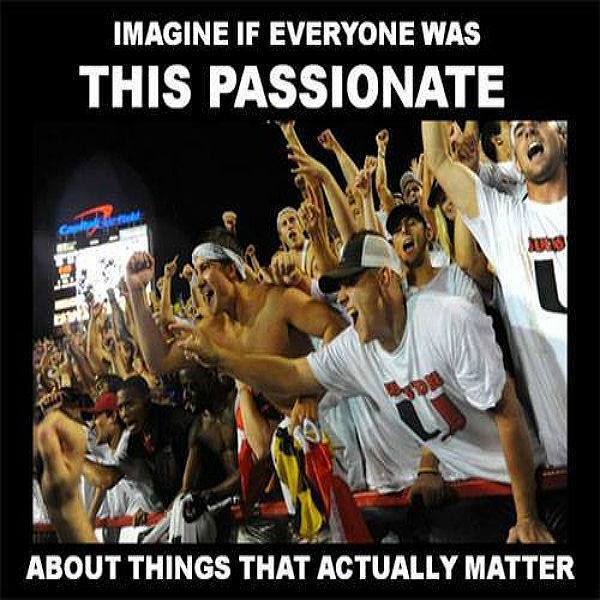 passion, things that actually matter