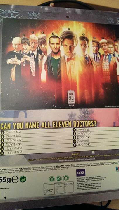 can you name all eleven doctors?, doctor who