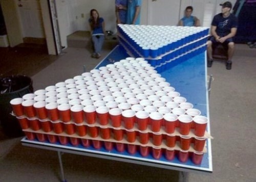 extreme beer pong table