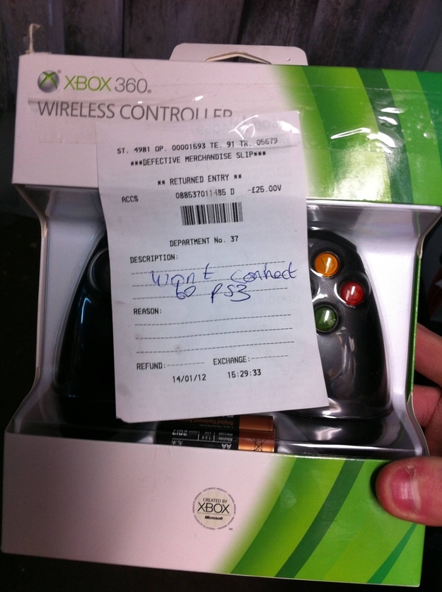 xbox, return, ps3, fail, product