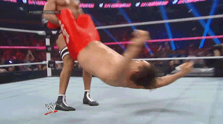 perfectly looped gif, wrestling, spin