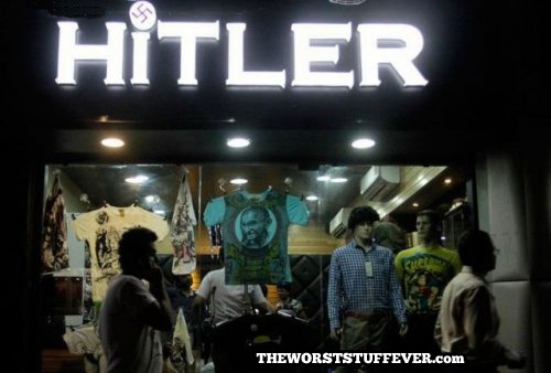 worst clothing store ever, hitler, wtf