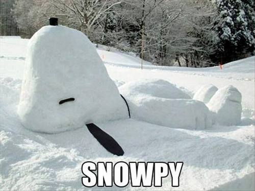 snowpy, snoopy, wordplay