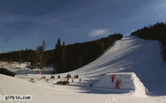 gif, amazing snowboard jump, stunt, snow, winter, win
