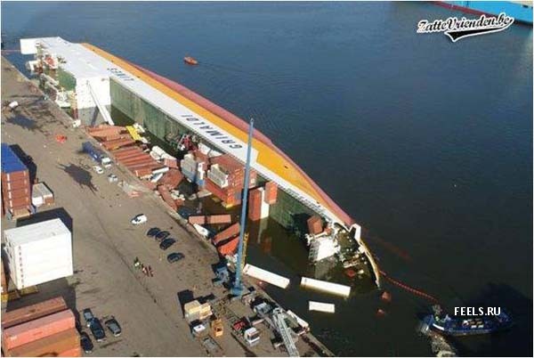 ship, fail, capsized boat