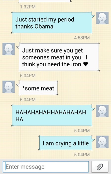 dyac, someone's meat, iron