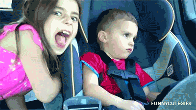 sister, troll, punch, gif, siblings, lol