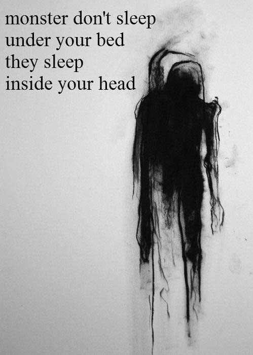 monsters, under the bed, inside your head