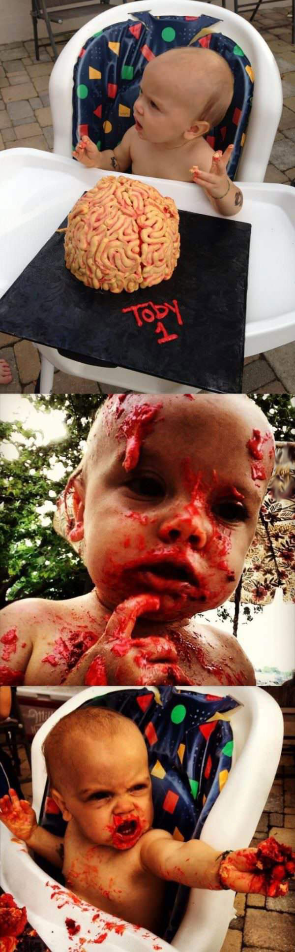 baby, brain cake, lol, win