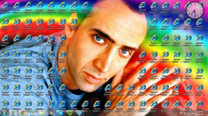 googled "worst desktop ever"… was not disappointed