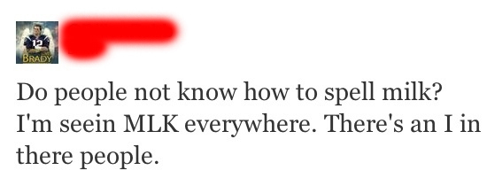 twitter, mlk, milk, fail
