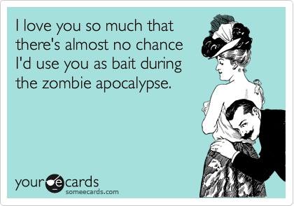 zombie apocalypse, ecard