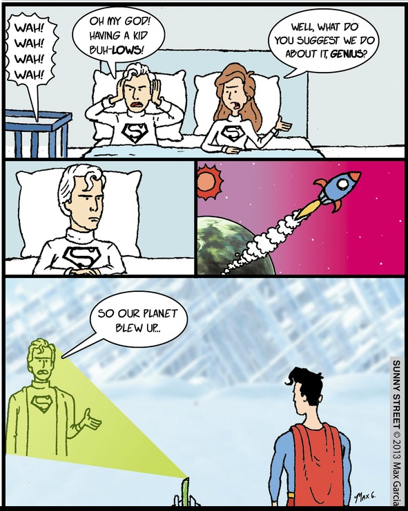 comic, superman, the real origins