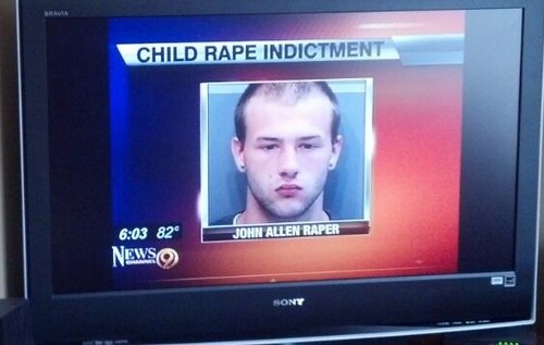 news, tv, criminal name, john allen rape