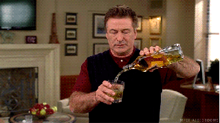 perfectly looped gif, pouring a drink