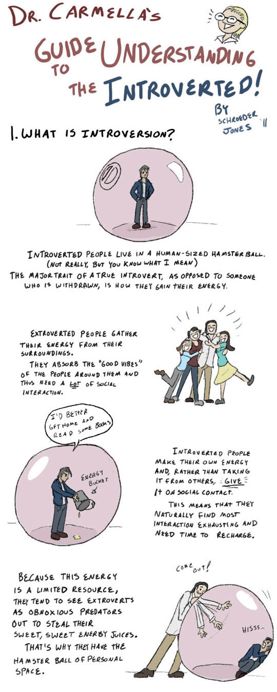 introverts versus extroverts, social interactions