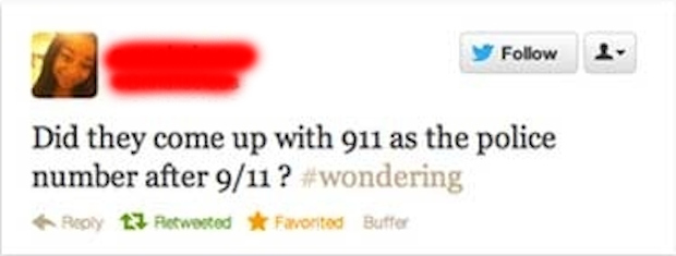 twitter, 911, fail, stupid
