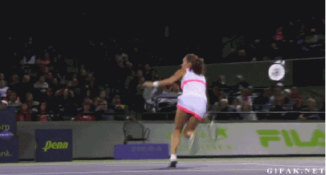 gif, tennis, wtf, spinning return