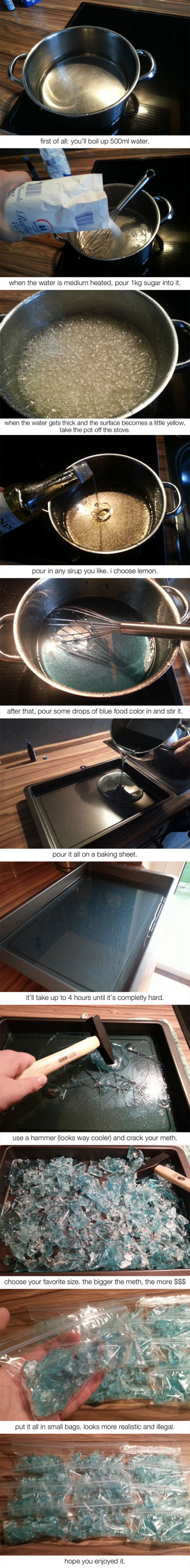 blue meth, how to, recipe, sugar candy, breaking bad