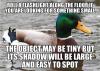 actual advice mallard, roll a flashlight along the floor if you are looking for something small, the shadow will be large and easy to spot