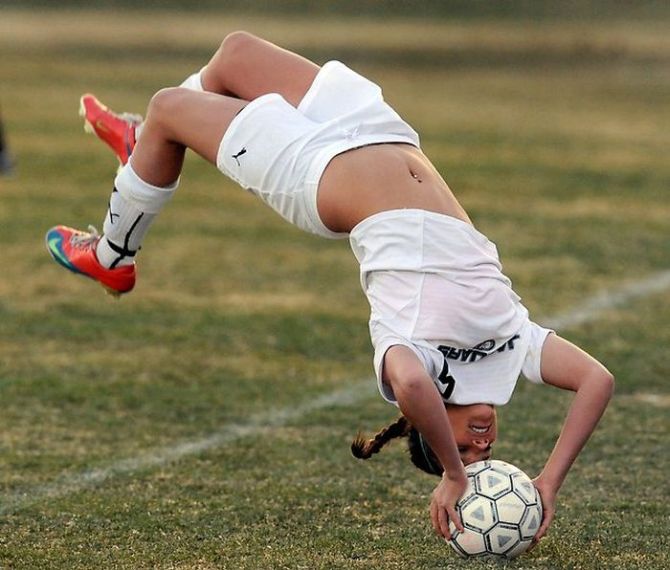 timing, soccer, back flip fail