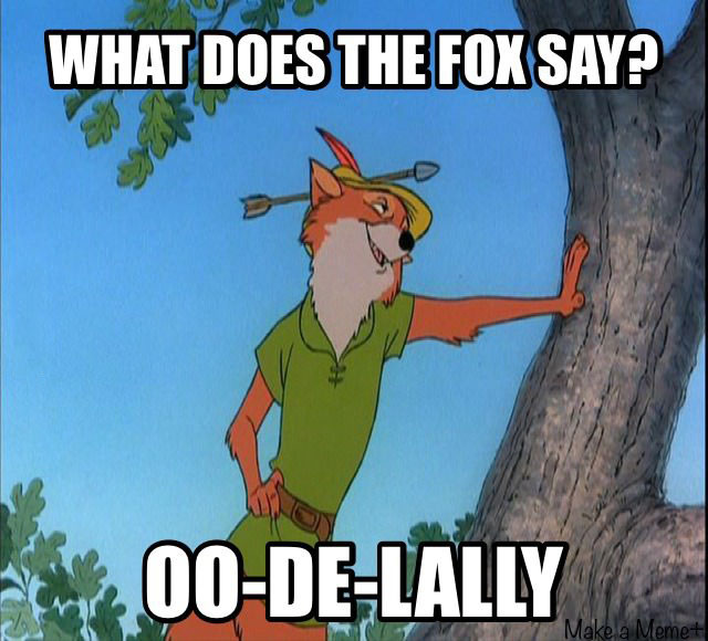 ood-de-lally, what does the fox say, cartoon, meme