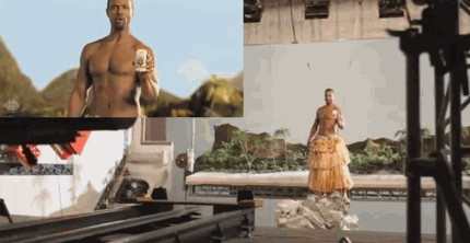 old spice, commercial, behind the scenes, gif